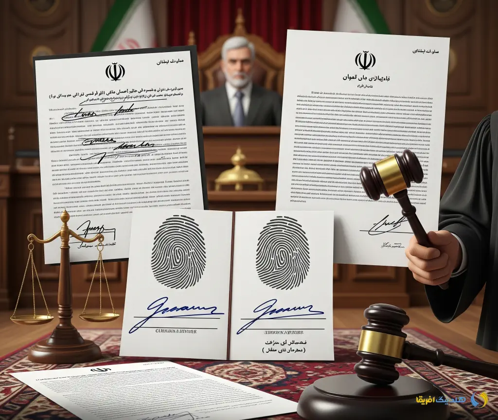مجازات جعل امضا و اثر انگشت در قانون ایران
