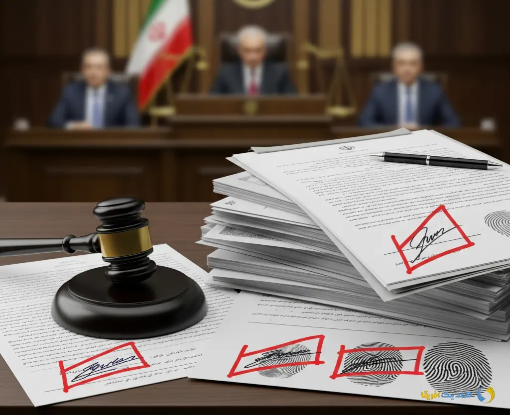 مجازات جعل امضا و اثر انگشت در قانون ایران