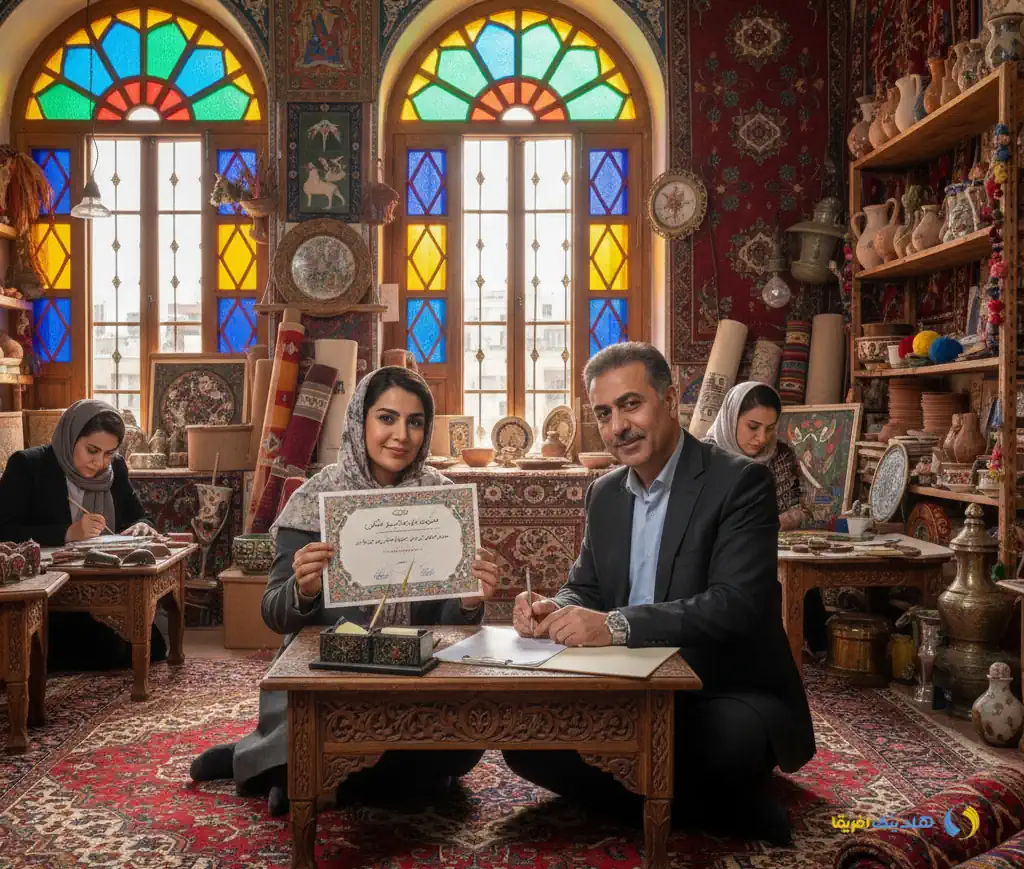 ثبت شرکت صنایع دستی